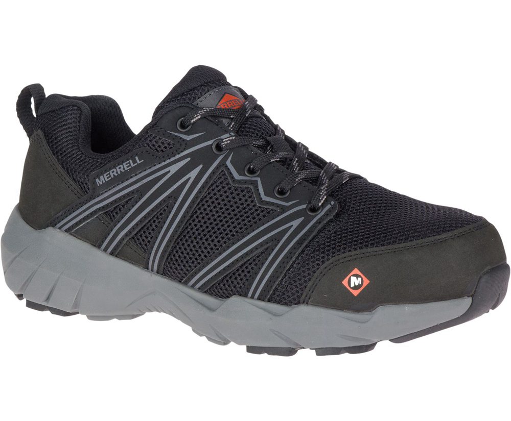 Merrell Vandresko Dame - Fullbench Superlite Alloy Toe Work - Sort - FBR406295